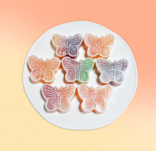 Butterfly wax candy